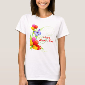 Happy Mother's Day7 Women's Bella+Canvas Boxy Crop T-Shirt
