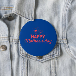 Happy Mother's Day 10 Cm Round Badge