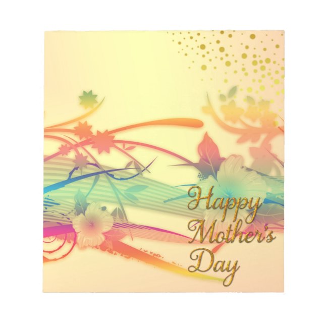 Happy Mother's Day 13 Notepad (Front)