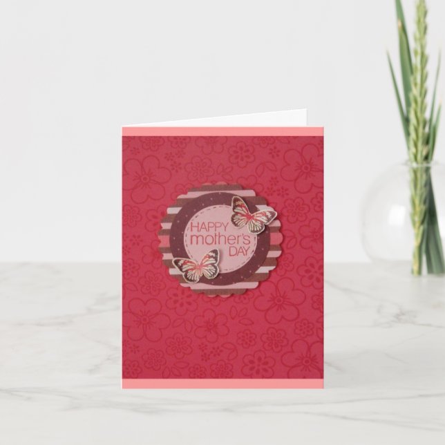 Happy Mother's Day -1 - customisable Card (Front)