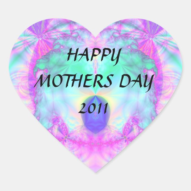 Happy Mothers Day 2011 Sticker (Front)