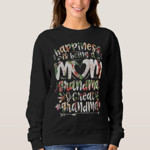 Happy Mother's Day 2022  For Women Mum Grandma 3 Sweatshirt