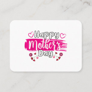 Happy Mother's Day 2025 Tshirt for Women Mum Grand Business Card