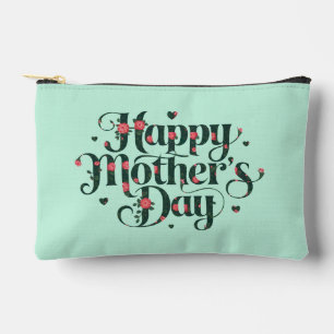 Happy Mothers Day Accessory Pouch