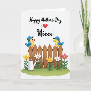 Happy Mothers Day Art Design Card
