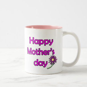 Happy Mother's day beker Two-Tone Coffee Mug