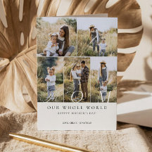 Happy Mother's Day Best Mom Ever Photo Collage