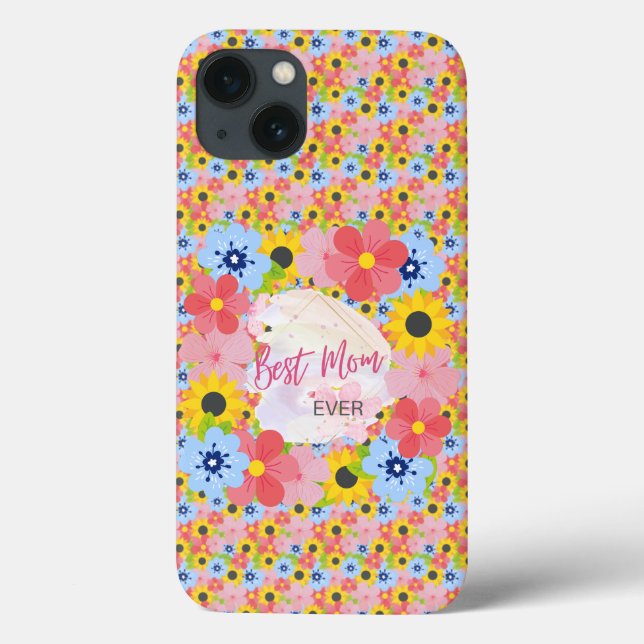 Happy Mother's Day, Best Mum ever  Case-Mate iPhone Case (Back)