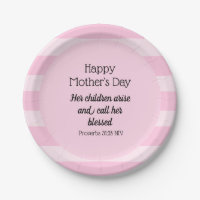 Happy Mother's Day Blessed Bible Verse Christian