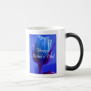 Happy Mother's Day Blue Rose IV Magic Mug