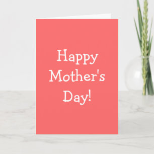 Happy Mother's Day! Card