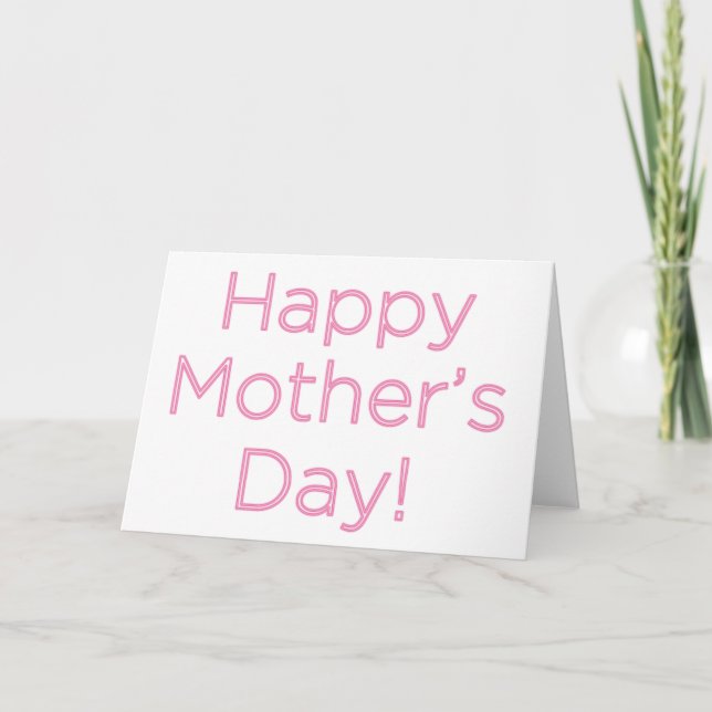 Happy Mother's day Card (Front)