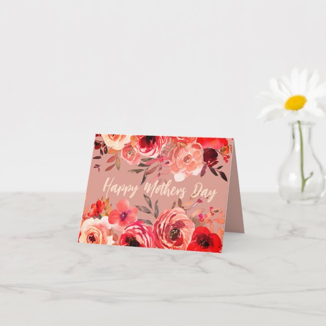 Happy mothers day card (Small Plant)