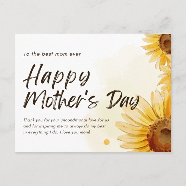 Happy Mother's Day Card (Front)