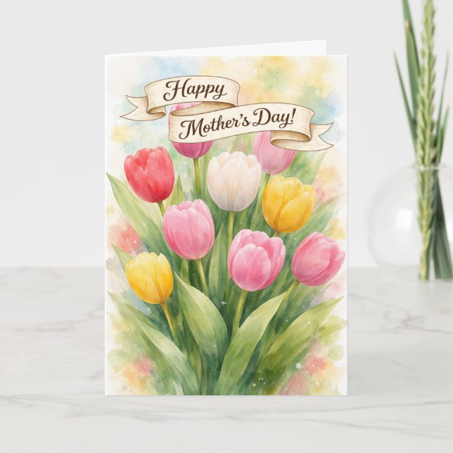 Happy Mother's Day  Card (Front)