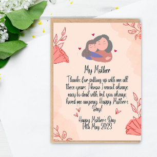 Happy Mothers Day Card