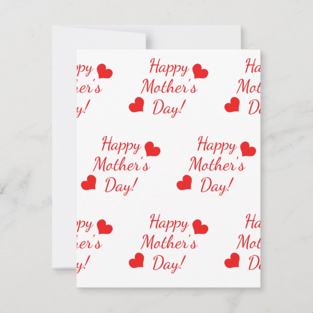 Happy Mother's Day Card (Front)