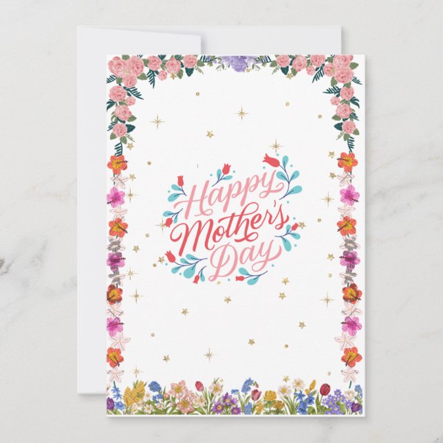 Happy mother's day Card /gift  (Front)