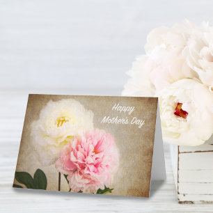 Happy Mother's Day Card My Love Of Peonies