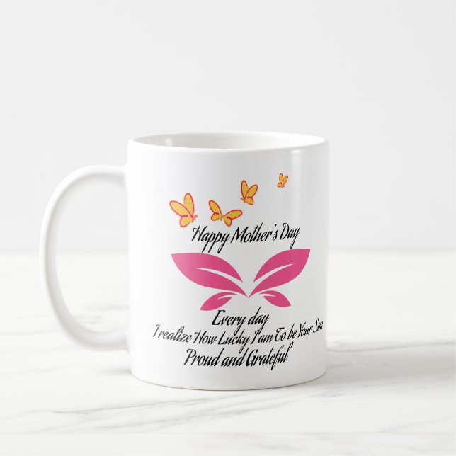 Happy mother's day  coffee mug (Left)