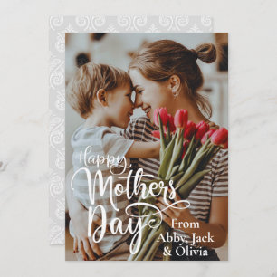 Happy Mother's Day Custom Photo and Text Card