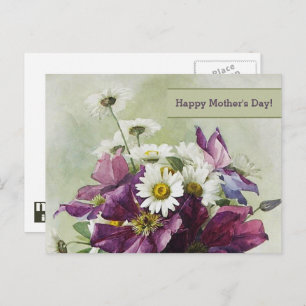 Happy Mother's Day Customisable Postcards