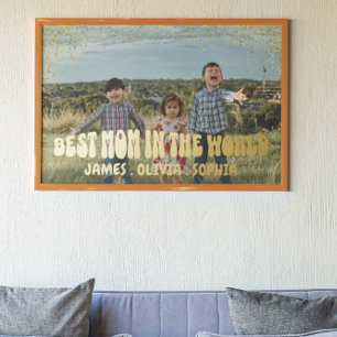 HAPPY MOTHER'S DAY. Customise it now Foil Prints