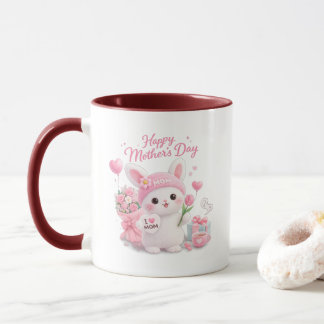 Happy Mother's Day - Cute Bunny Love Mug