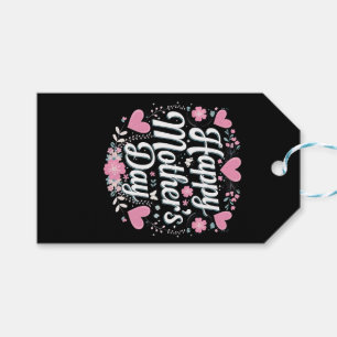 Happy Mother's Day Cute Floral Mum Grandma Gift Tags