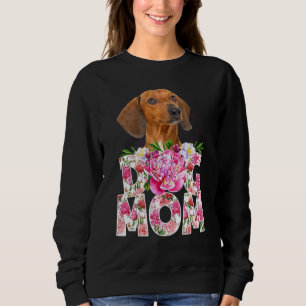 Happy Mother's Day Dachshund Dog Mum Dachshund Mam Sweatshirt