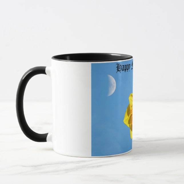Happy Mother's Day Daffodils flowers Mug (Left)