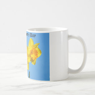 Happy Mother's Day Daffodils Gold Medal flowers Coffee Mug