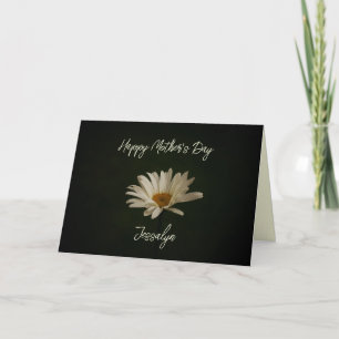 Happy Mother's Day Daisy Personalised Card