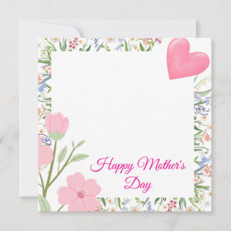 Happy Mother's Day - Elegant Card