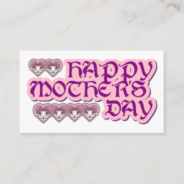 happy mother's day enclosure card (Front)