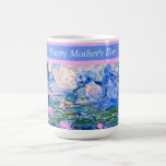 Happy Mother's Day, famous Monet artwork, Coffee Mug<br><div class="desc">Happy Mother's Day - Claude Monet's famous painting,  Water Lilies,  1919.</div>
