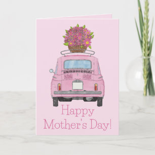 Happy Mother's Day Fiat 500 Card