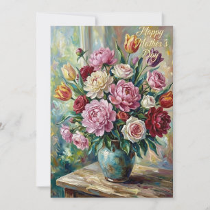Happy Mother's Day Floral Bouquet Card 