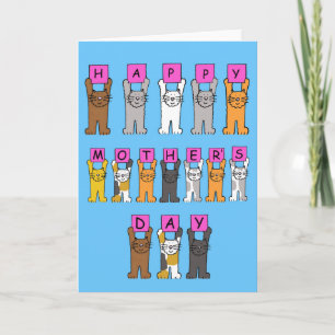 Happy Mother's Day for Cat Lover.. Card