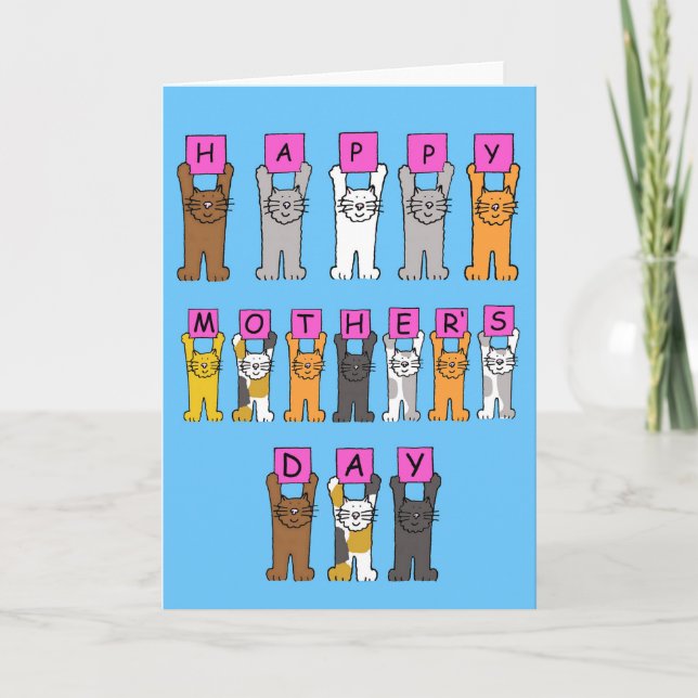 Happy Mother's Day for Cat Lover.. Card (Front)