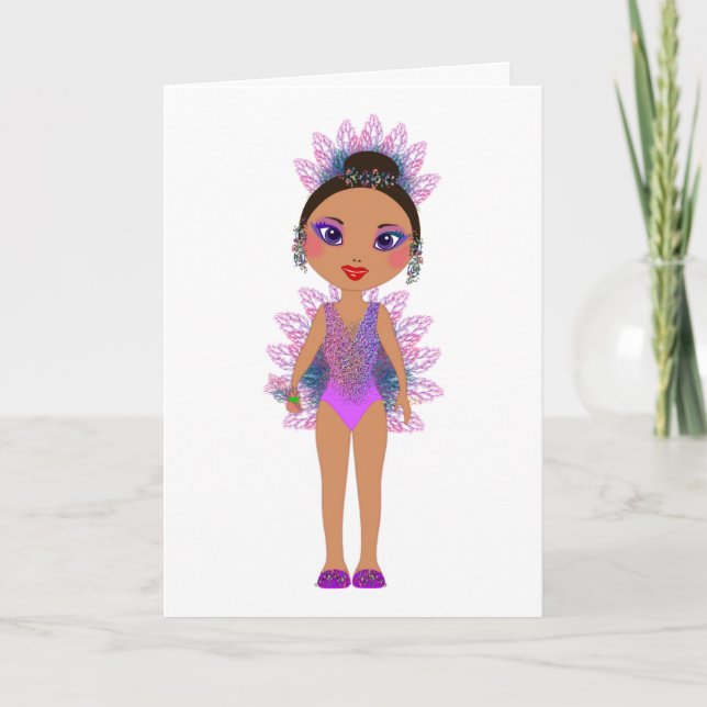 Happy Mother's Day for Mum & Colourful Retro Gal Card (Front)