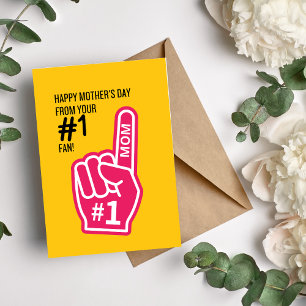Happy Mother's Day from #1 Fan Holiday Card