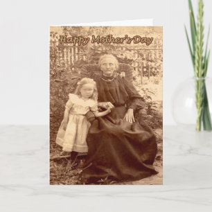 Happy Mother's Day From Daughter, Vintage Humour Card