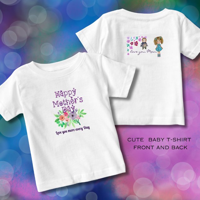 HAPPY MOTHER'S DAY from kids Baby T-Shirt (HAPPY MOTHER'S DAY from kids Baby T-Shirt)
