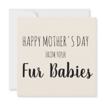 Happy Mother's Day From Your Babies