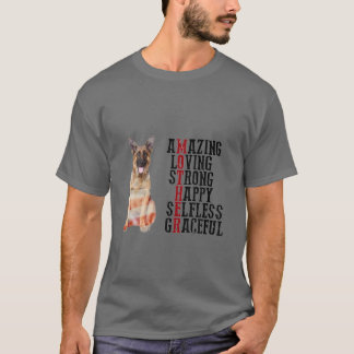 Happy Mother's Day German Shepherd Dog Mum Dog Mot T-Shirt