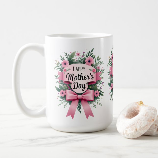 Happy Mother's Day gift Coffee Mug (With Donut)