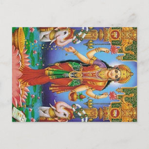 Happy Mothers Day Gift Ideas Hindu Goddess Postcar Postcard