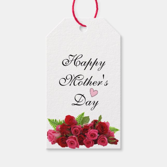Happy Mother's Day Gift Tags (Front)
