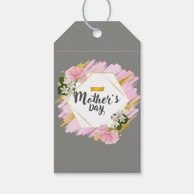 Happy Mothers Day Gift Tags (Front)